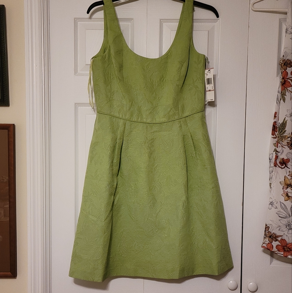 NWT Lime Green Anne Klein Dress size 12